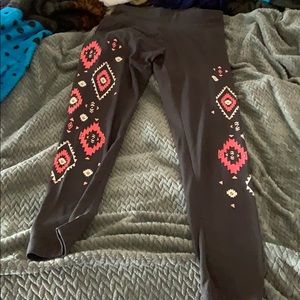 Justice gray pants 14/16